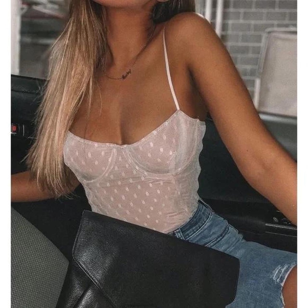 WHITE FOX NO LOOKING BACK BODYSUIT